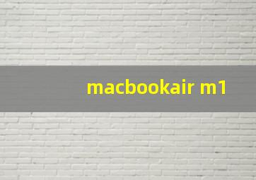 macbookair m1